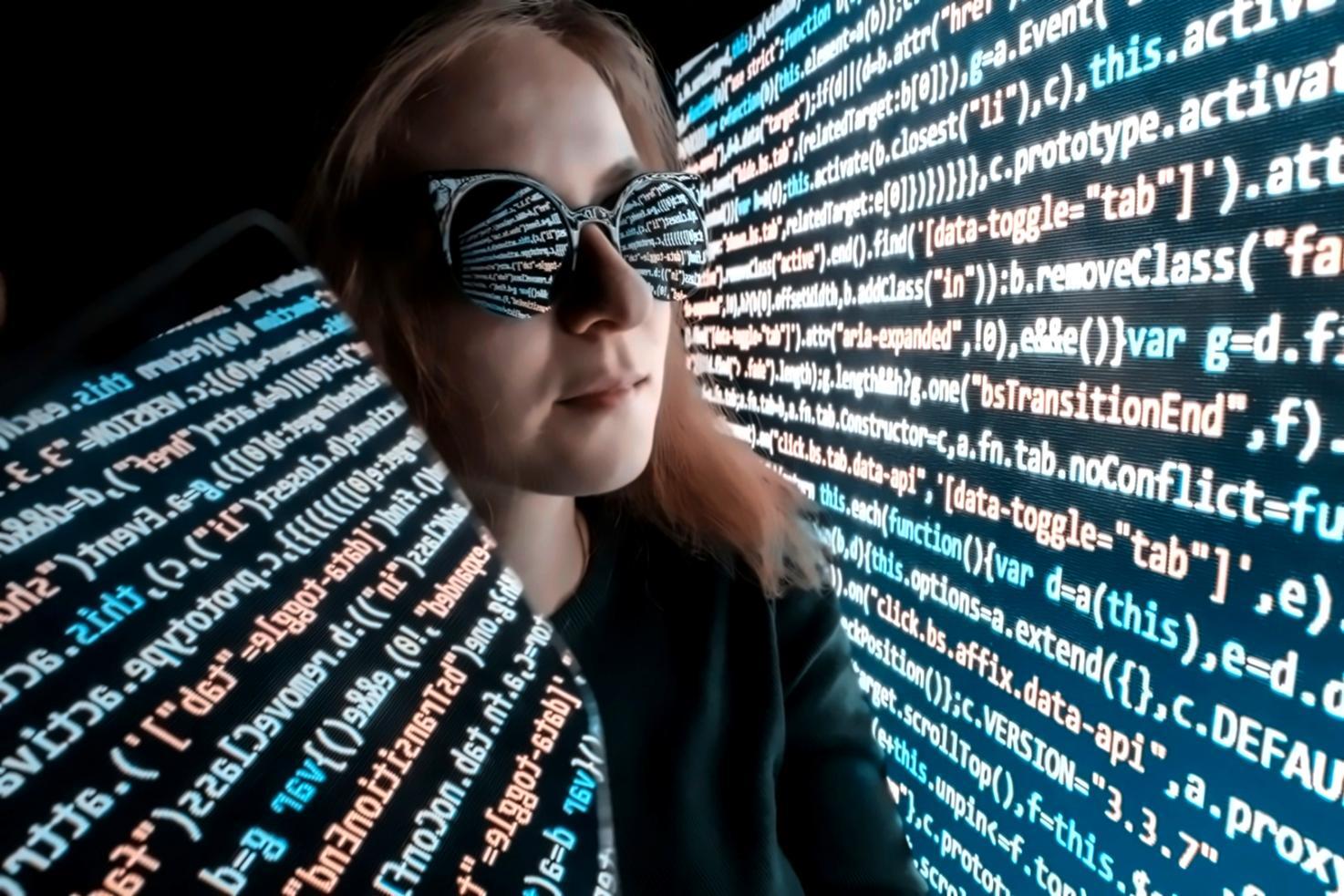 AR and VR development workspace showing design and coding environment
